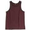 YAGO Men's Casual Tank Top Shirt for Indoor & Outdoor (Red/EA5)